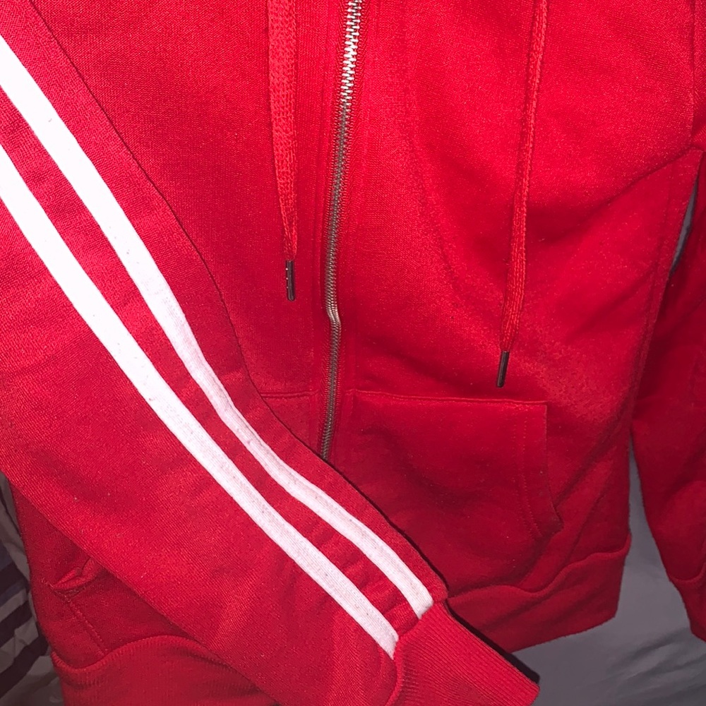 Red Zipup Jacket - Picture 2 of 4